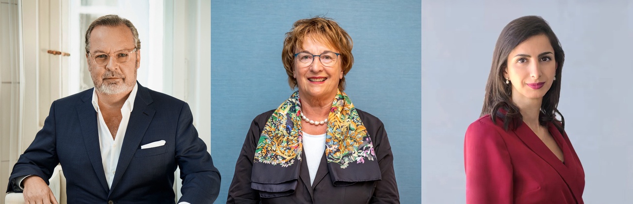 Christian Schertz, Brigitte Zypries und Anahita Thoms