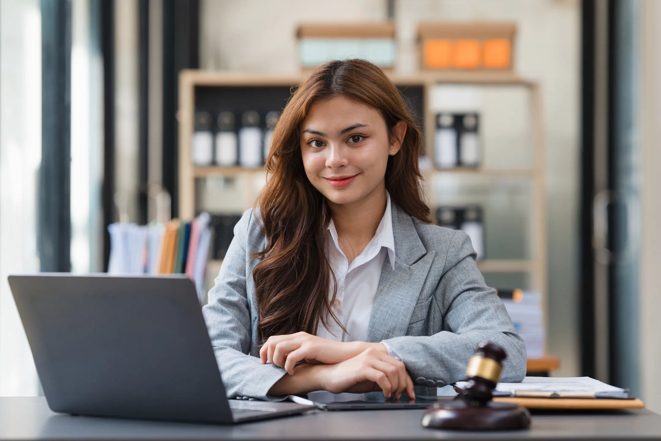 Foreign Lawyer on desk