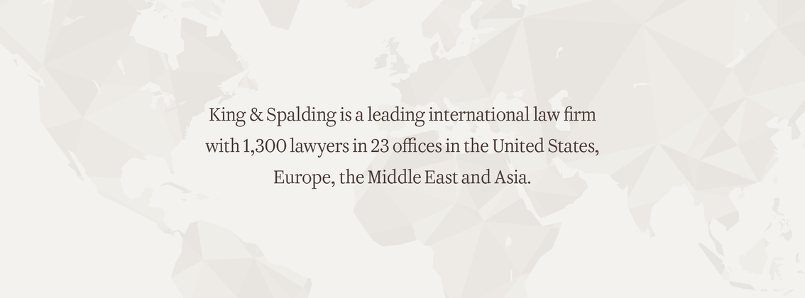 King & Spalding LLP background picture