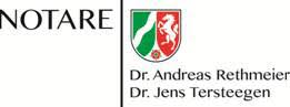 Notare Dr. Andreas Rethmeier & Dr. Jens Tersteegen