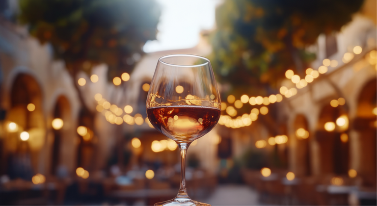 Sommerabend im Palaishof background picture