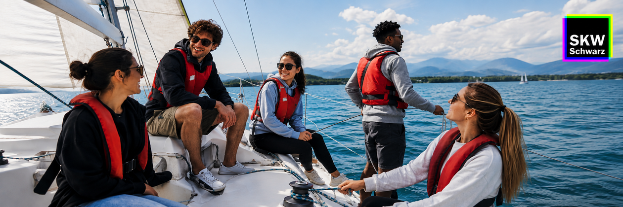 Komm an Bord 2026 - Segeln auf dem Chiemsee background picture