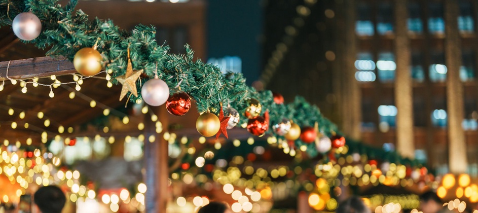 Weihnachtsmarkt bei Gleiss Lutz in Frankfurt  background picture