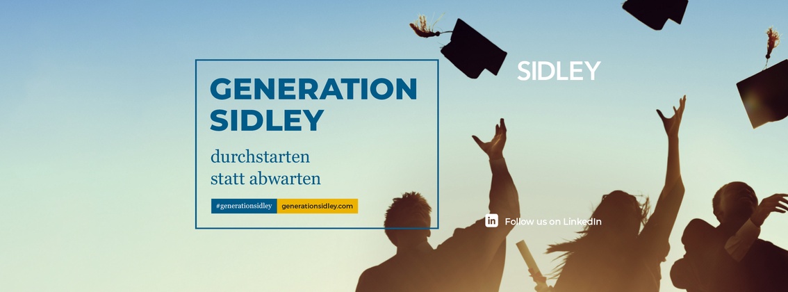 LL.M. Dinner mit Generation Sidley background picture