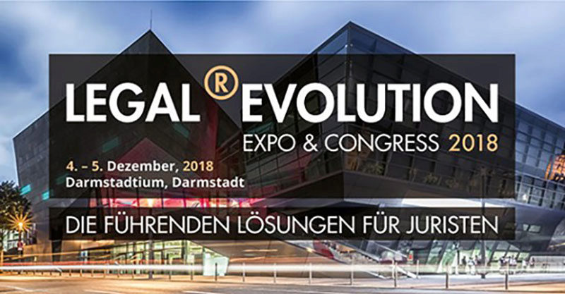 LEGAL ®EVOLUTION Expo und Congress 2018
