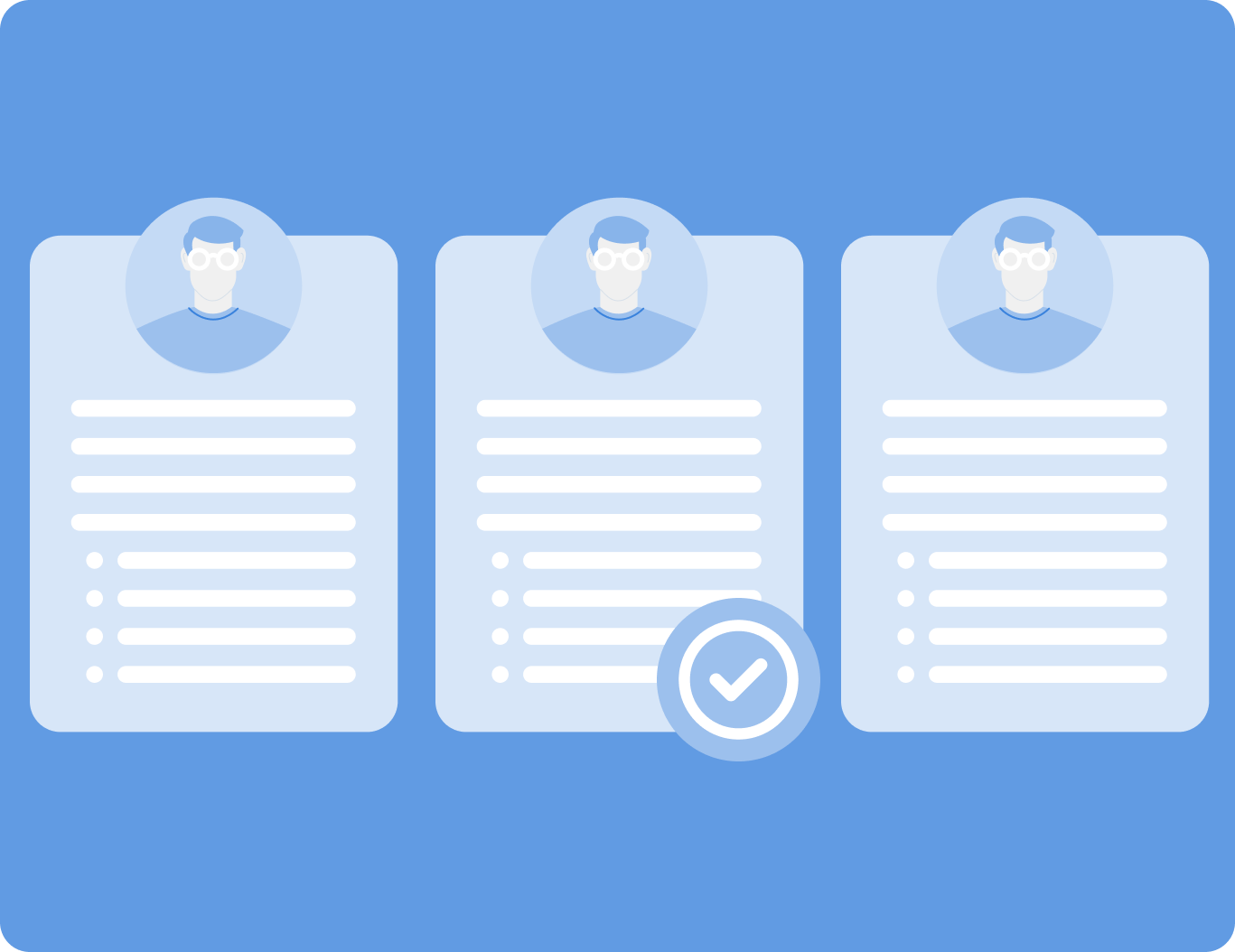 Informatives Icon mit mehreren Nutzer:innenprofilen