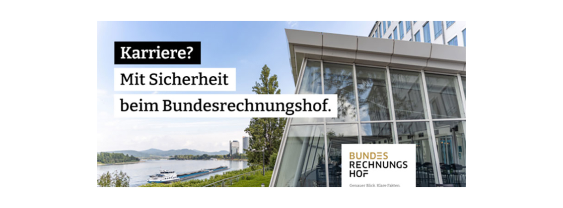 Volljuristin / Volljuristen (w/m/d) für Prüfungen im Bereich europäische und internationale Finanzen, Angelegenheiten der EU background picture