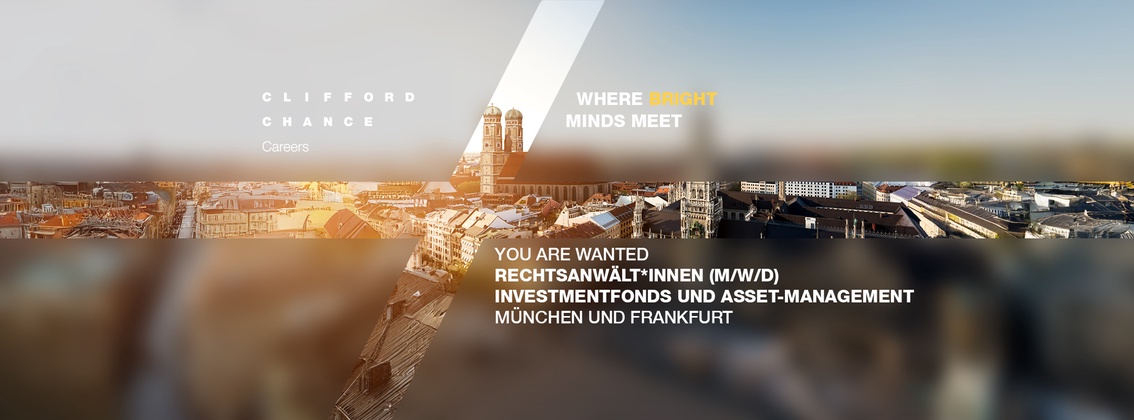 Rechtsanwält*innen (m/w/d) Investmentfonds & Asset-Management background picture